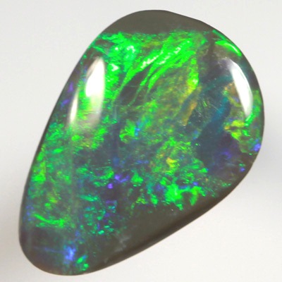SOLID BLACK OPAL Bright greens SEE VIDEO